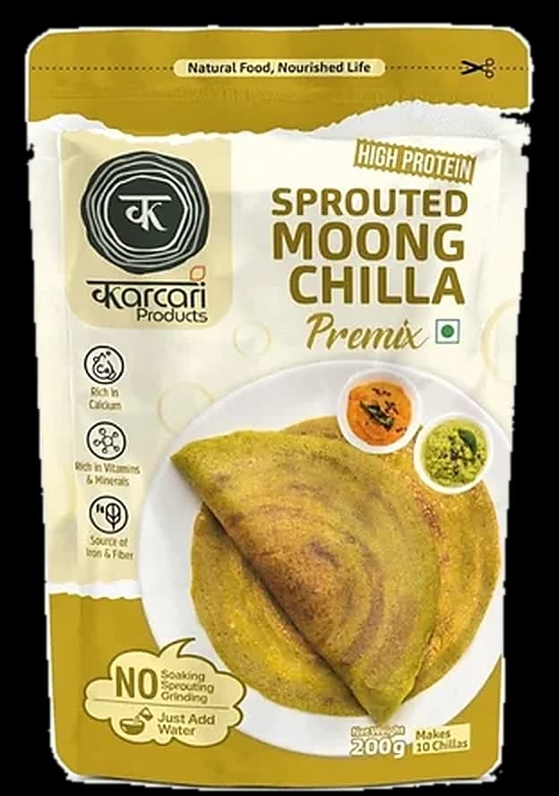 Sprouted Moong Chilla Premix